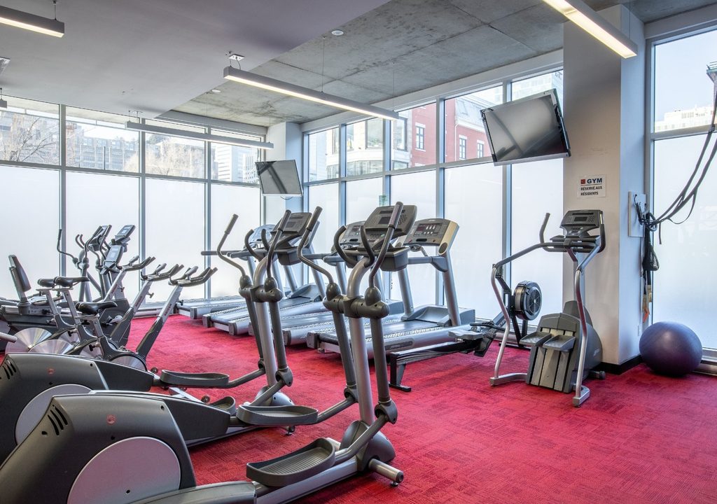 Salle d'exercice